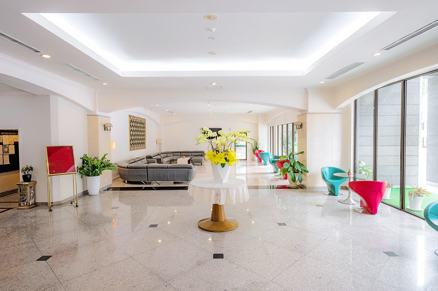 The receptionists at Saigon Sky Garden – Serviced apartment in District 1